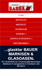 Mobile Screenshot of bauer-sonnenschutz.de